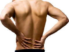 Person with backache
